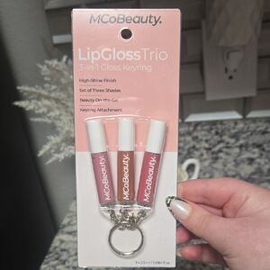 MCoBeauty Lip Gloss Trio Keyring